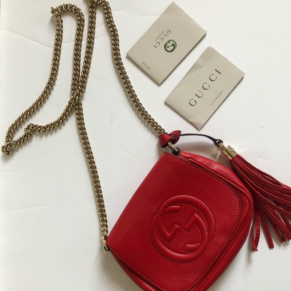 gucci soho flap chain bag